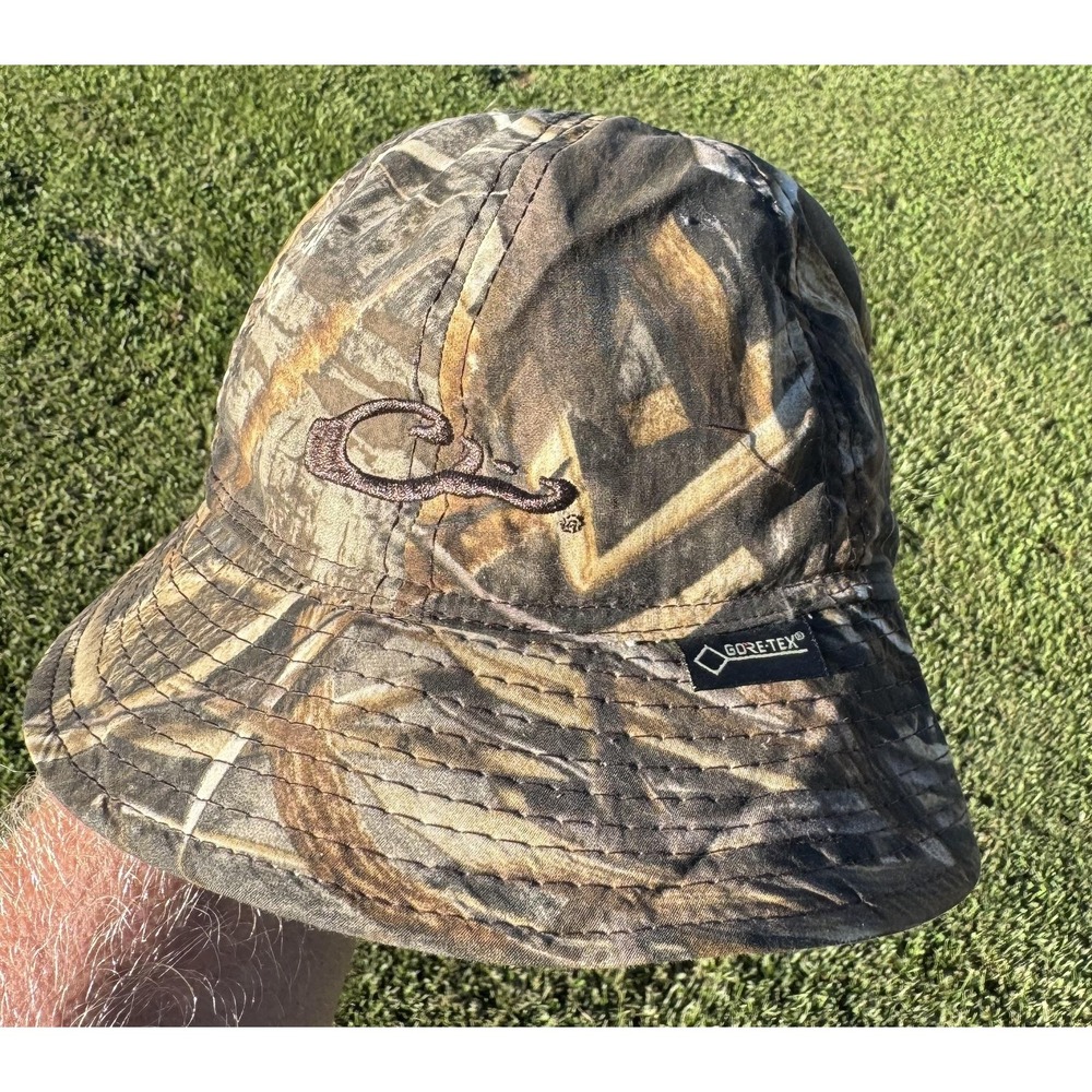 Drake Waterfowl Gore-Tex Jones Hat Realtree Max-5 Camo Hunting M/L Waterproof